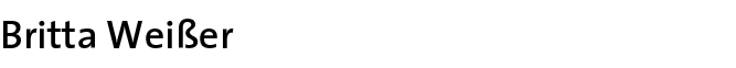 Britta Weißer – Innenarchitektin